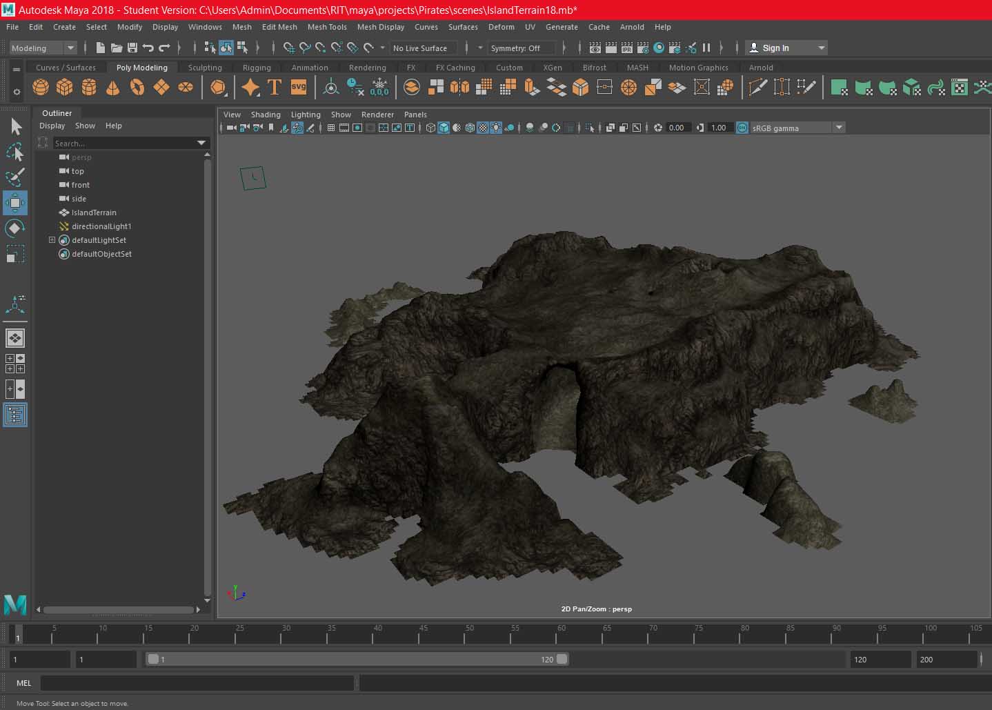Pirate Island Model
